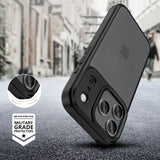 Tech-Protect MagMat Case til iPhone 17 Pro Max - Matte Black