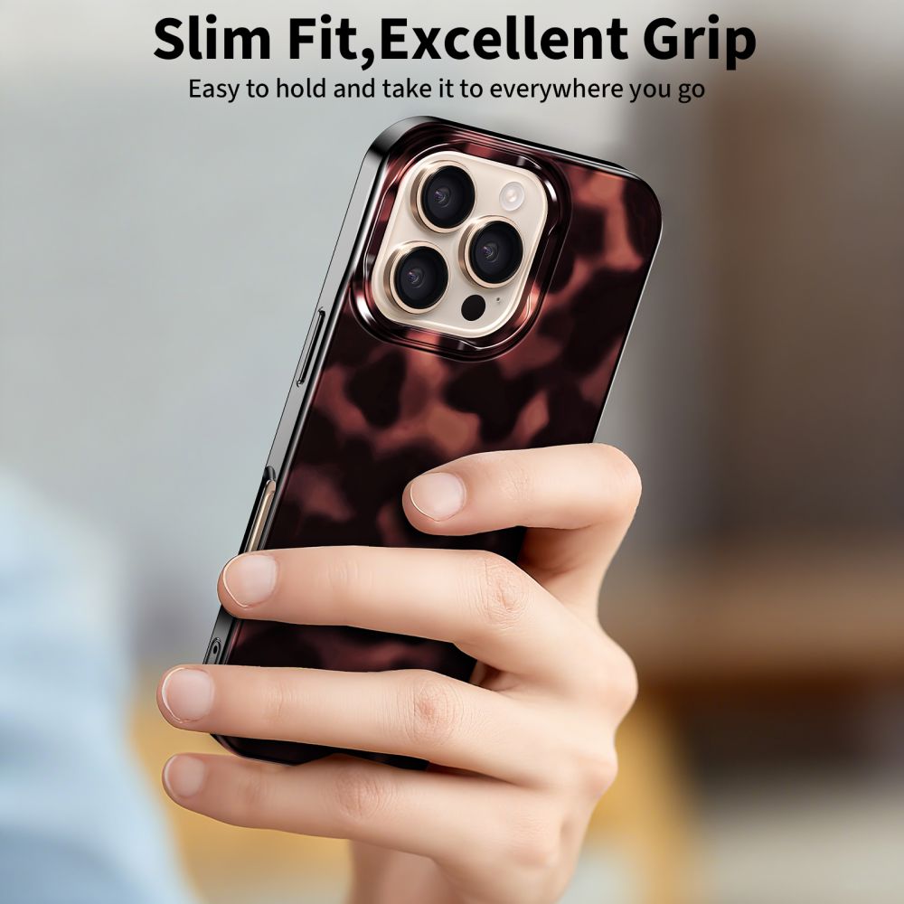 Tech-Protect Lamano MagSafe fodtøj til iPhone 16 Pro - sort og rød