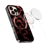 Tech-Protect Lamano MagSafe Case til iPhone 16 Pro Max - sort og rød