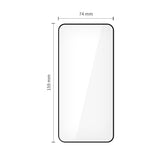 Tech-Protect Glass Fit+ 2-pakke hærdet glas til Xiaomi 15T / 15T Pro - sort