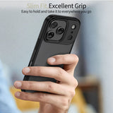 ]Tech-Protect MagMat Case til iPhone 17 Pro - Matte Black