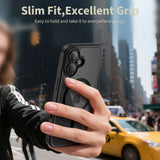 Tech-Protect Magpeak Magsafe CC Case til iPhone 17 - Clear Black