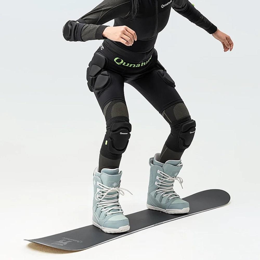 Qunature 2205000102 Ski Knee Pads størrelse M - sort