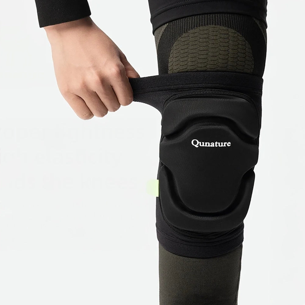 Qunature 2205000102 Ski Knee Pads størrelse M - sort