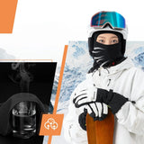 Qunature 13230023011 ski balaclava cykel motorcykel balaklava størrelse L - sort