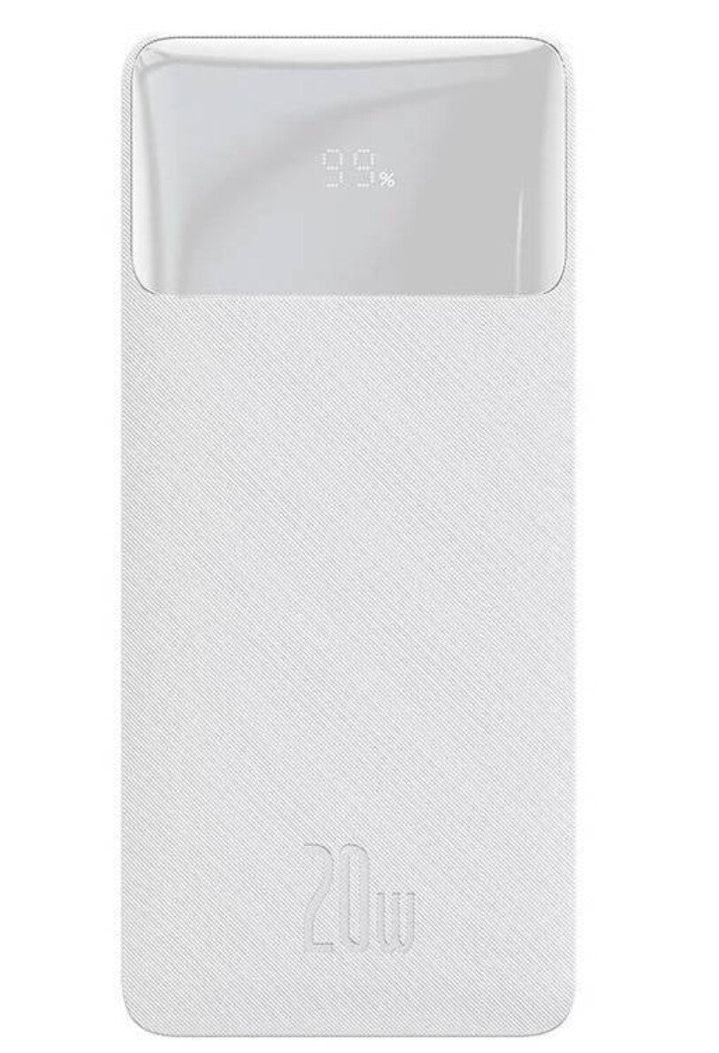 Baseus PPBD050502 powerbank Lithium polymer (LiPo) 10000 mAh Hvid