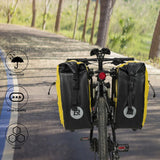 Rockbros 30140022005 Waterproof Bicycle Pannier 25-32L - Yellow