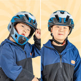Rockbros TS-61 10110061001 Children's Bike Helmet with Detachable Chin Size S (48-54) - Blue
