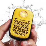 Joyroom Maya JR-MS03 bærbar Bluetooth-højttaler med indbygget lommelygte, resistent - gul