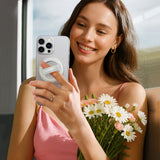 Joyroom JR-ZS500 Magnetisk Ring Kompatibel med MagSafe Holder - Hvid