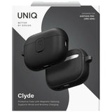 Uniq Clyde Case til AirPods Pro 3 - sort og grå