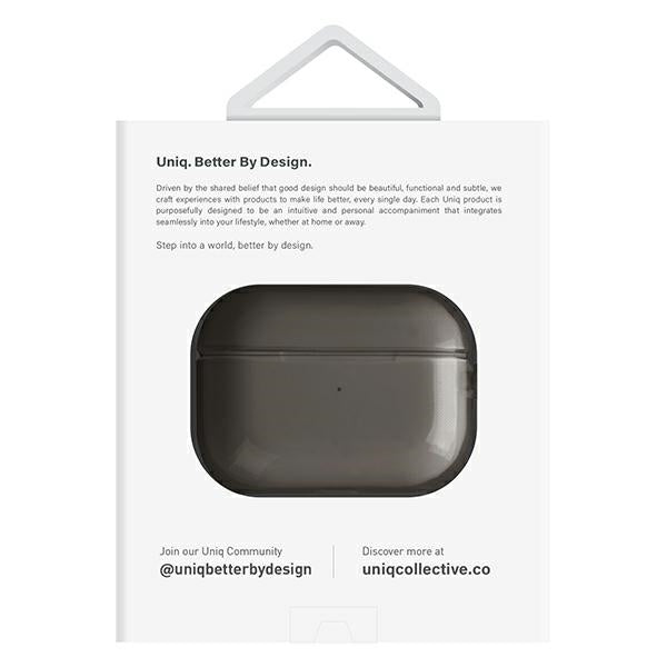 Uniq Glase AirPods 2 Case - Halvt gennemsigtigt