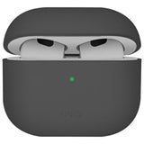 Uniq Lino Silicone AirPods 4 Case - Grå