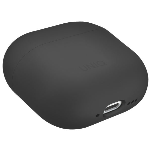 Uniq Lino Silicone AirPods 4 Case - Grå