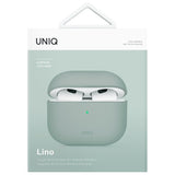 Uniq Lino Silicone AirPods 4 Case - Grøn