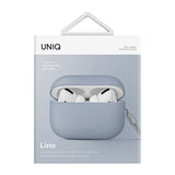 Uniq Lino Silicone AirPods Pro 2 Case - Blå