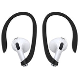 Uniq Nexo AirPods 4 + Ørehooks Silikonhylster - sort