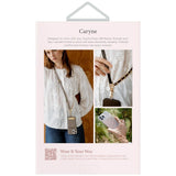 Uniq Coehl Caryne 3-i-1-telefon med kortpung - sort