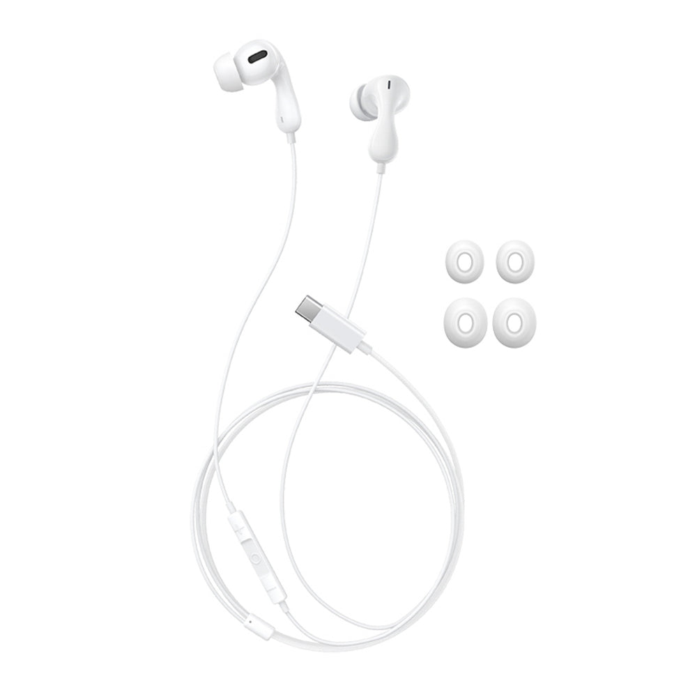 Baseus Encok CZ20 In-Ear Wired USB-C hovedtelefoner - hvid