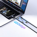 Ugreen USB-C til USB-C PD-kabel 100W 5A 1m - sort