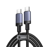 Ugreen USB-C til USB-C PD-kabel 100W 5A 3m - sort