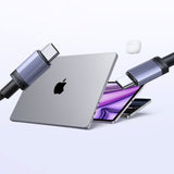 Ugreen USB-C til USB-C PD-kabel 100W 5A 3m - sort