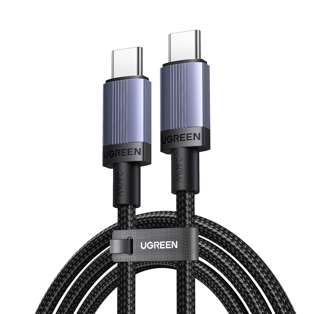 Ugreen USB-C til USB-C PD-kabel 240W 2m - sort