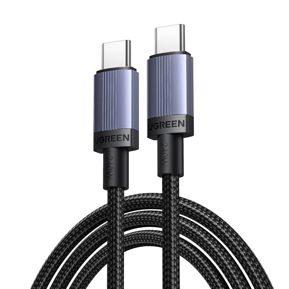 Ugreen USB-C til USB-C PD-kabel 240W 2m - sort