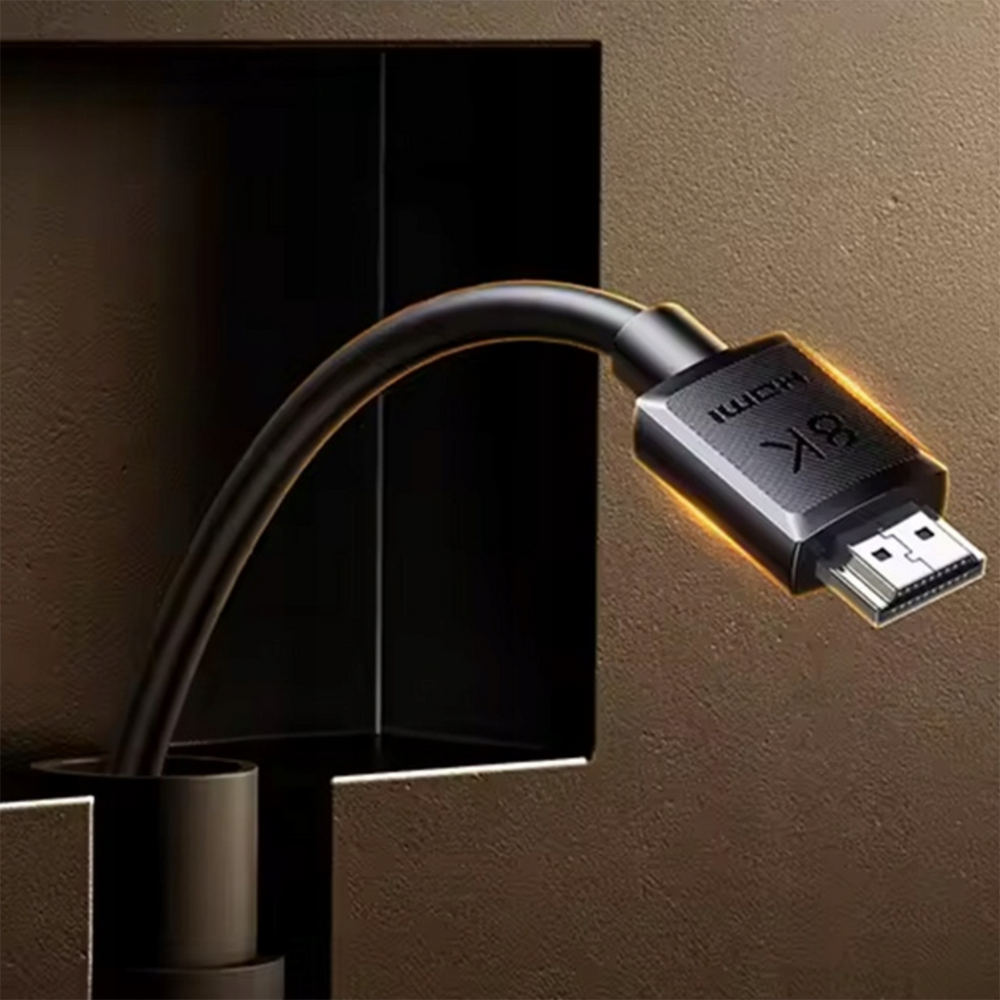 Grøn 4K HDMI-kabel 1,5 m - sort