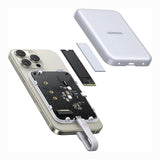 Ugreen M.2 NVMe SSD Magnetisk Case - Hvid