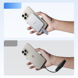 Ugreen M.2 NVMe SSD Magnetisk Case - Hvid