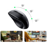 Ugreen trådløs ergonomisk optisk mus - sort