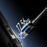 Ugreen Cat6A UTP Ethernet-kabel 8m - sort