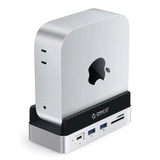 Orico MiniDock 10-in-1 Docking Station med SSD Hard Drive Bay - Silver