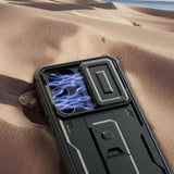 Tech-Protect Kevlar Cam+ Case til Samsung Galaxy S25 FE - sort