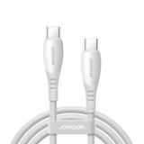 Joyroom S-A59 Vibrant Series 60W USB-C - USB-C-kabel 1,2 m - hvid