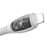 Joyroom S-A59 Vibrant Series 30W USB-C - Lightning kabel 1,2m - hvid