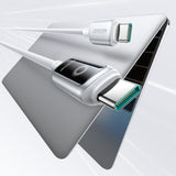 Joyroom S-A55 StarFlight 100W USB-C - USB-C-kabel 1,2 m - hvid