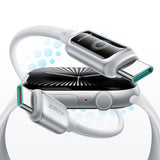 Joyroom S-A55 StarFlight 100W USB-C - USB-C-kabel 1,2 m - hvid