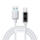 Joyroom S-A55 StarFlight 66W USB-A - USB-C Kabel 1,2 m - Hvid
