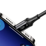 Joyroom S-A60 StarTalk 3A USB-A - Lightning kabel 1,2 m - sort