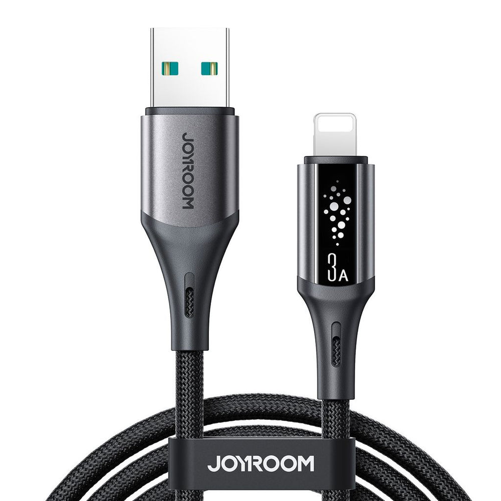 Joyroom S-A60 StarTalk 3A USB-A - Lightning kabel 1,2 m - sort