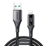 Joyroom S-A60 StarTalk 3A USB-A - Lightning kabel 1,2 m - sort
