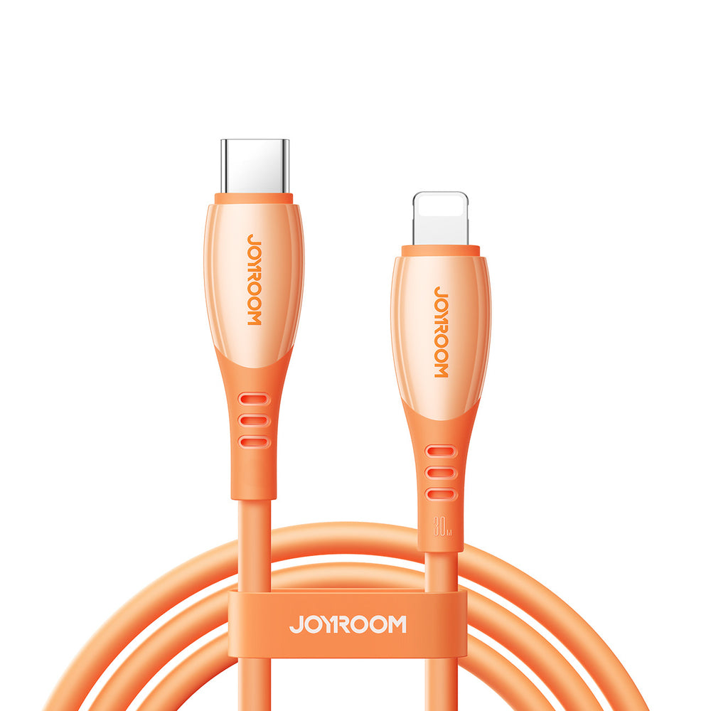 Joyroom S-A59 Vibrant Series 30W USB-C - Lightning kabel 1,2 m - orange