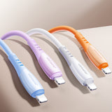 Joyroom S-A59 Vibrant Series 30W USB-C - Lightning kabel 1,2 m - orange