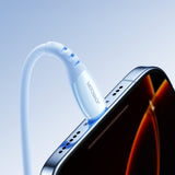 Joyroom S-A59 Vibrant Series 30W USB-C - Lightning kabel 1,2 m - blå