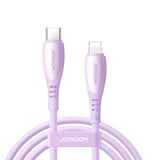 Joyroom S-A59 Vibrant Series 30W USB-C - Lightning kabel 1,2 m - lilla