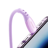 Joyroom S-A59 Vibrant Series 30W USB-C - Lightning kabel 1,2 m - lilla