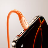 Joyroom S-A59 Vibrant Series 3A USB-A - Lightning kabel 1,2 m - orange
