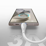Joyroom S-A59 Vibrant Series 3A USB-A - USB-C cable 1.2m - white
